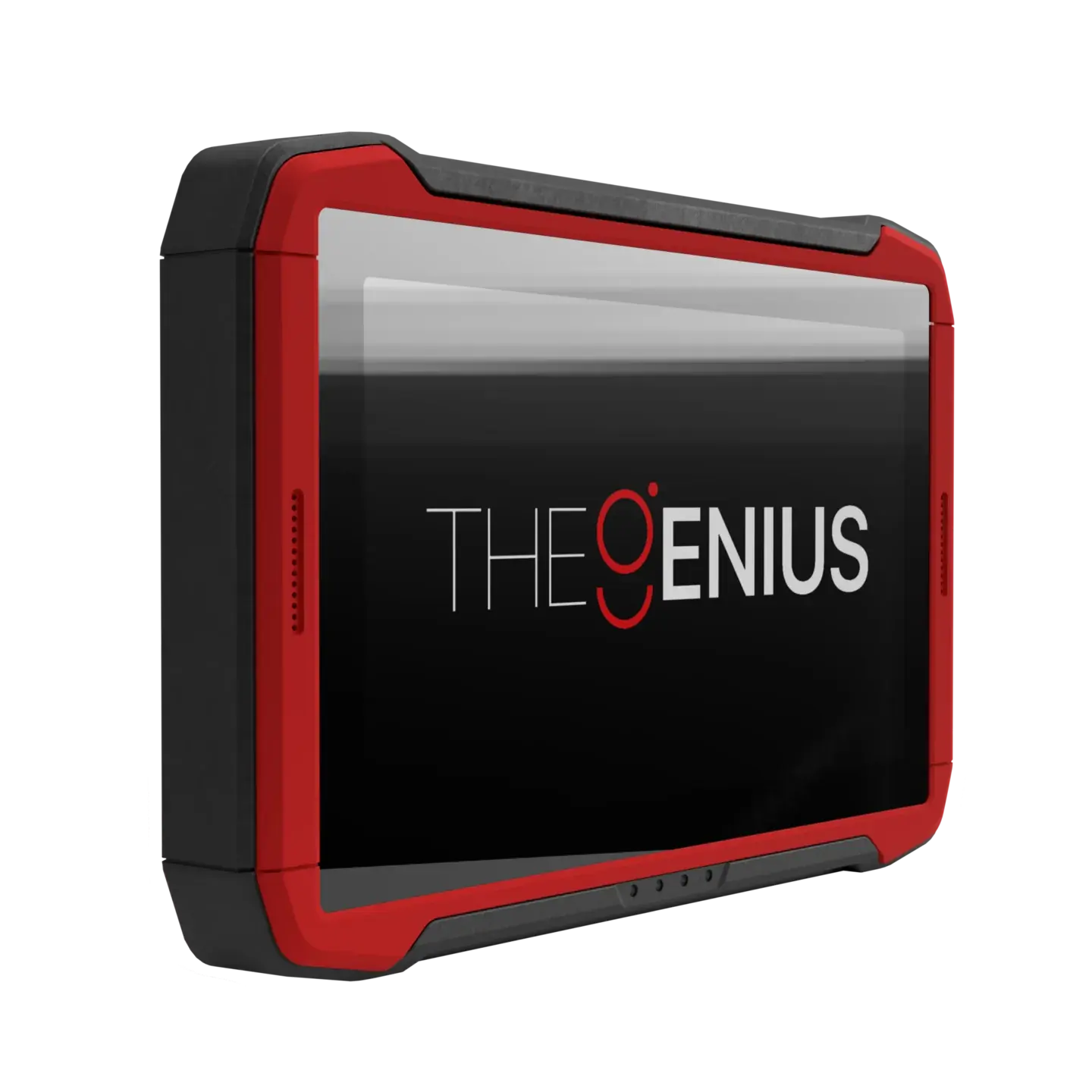 TheGenius, vista frontal izquierda